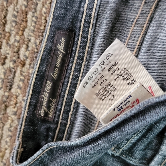 Citizens Of Humanity Ingrid #002 Stretch Low Rise Flair Size 29 Grey - Picture 5 of 7